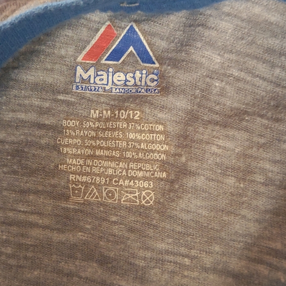 Texas Rangers Raglan Shirt - Picture 2 of 4